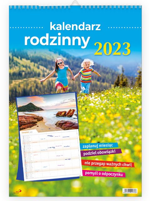Kalendarz 2023-Kalendarz rodzinny