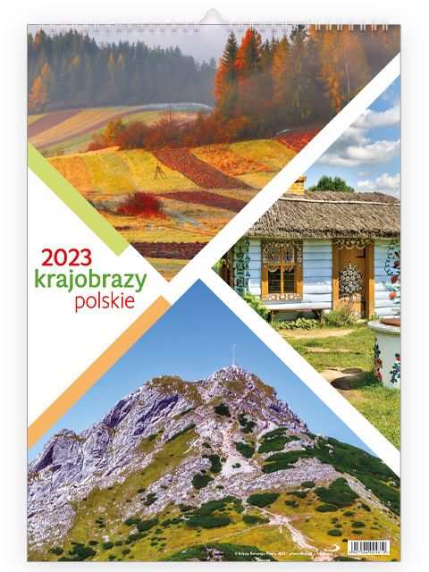 Kalendarz 2023-Krajobrazy polskie