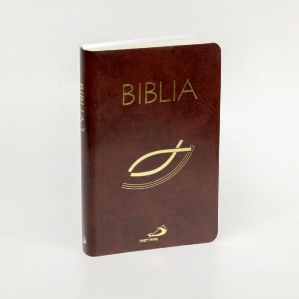 Biblia z rybką (bordo)