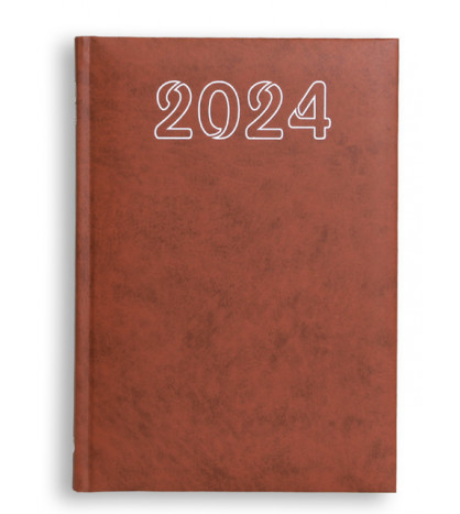 A5 STANDARD 2024 – brązowy