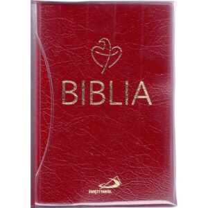 Biblia Tabor PVC – Bordowy