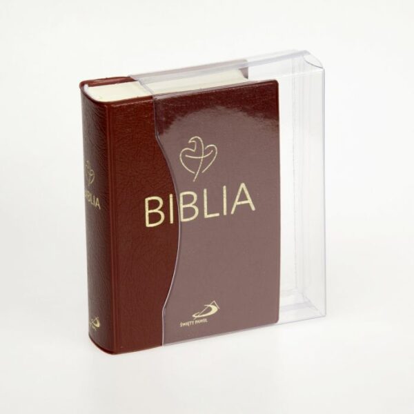 Biblia Tabor PVC – Bordowy