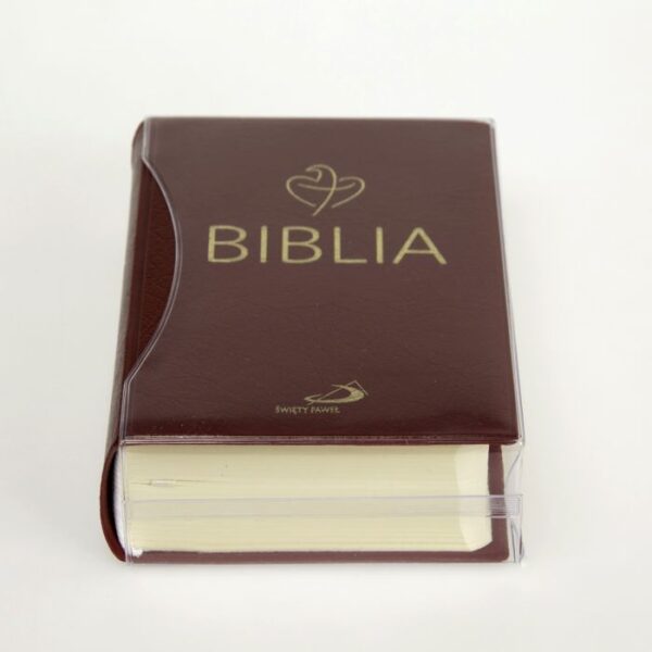 Biblia Tabor PVC – Bordowy