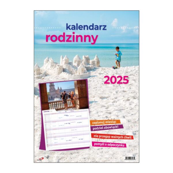 Kalendarz 2025 – Kalendarz rodzinny