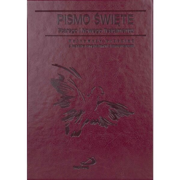 Pismo Św. ST i NT – bordo