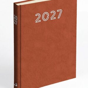 A5 STANDARD 2027 – brązowy